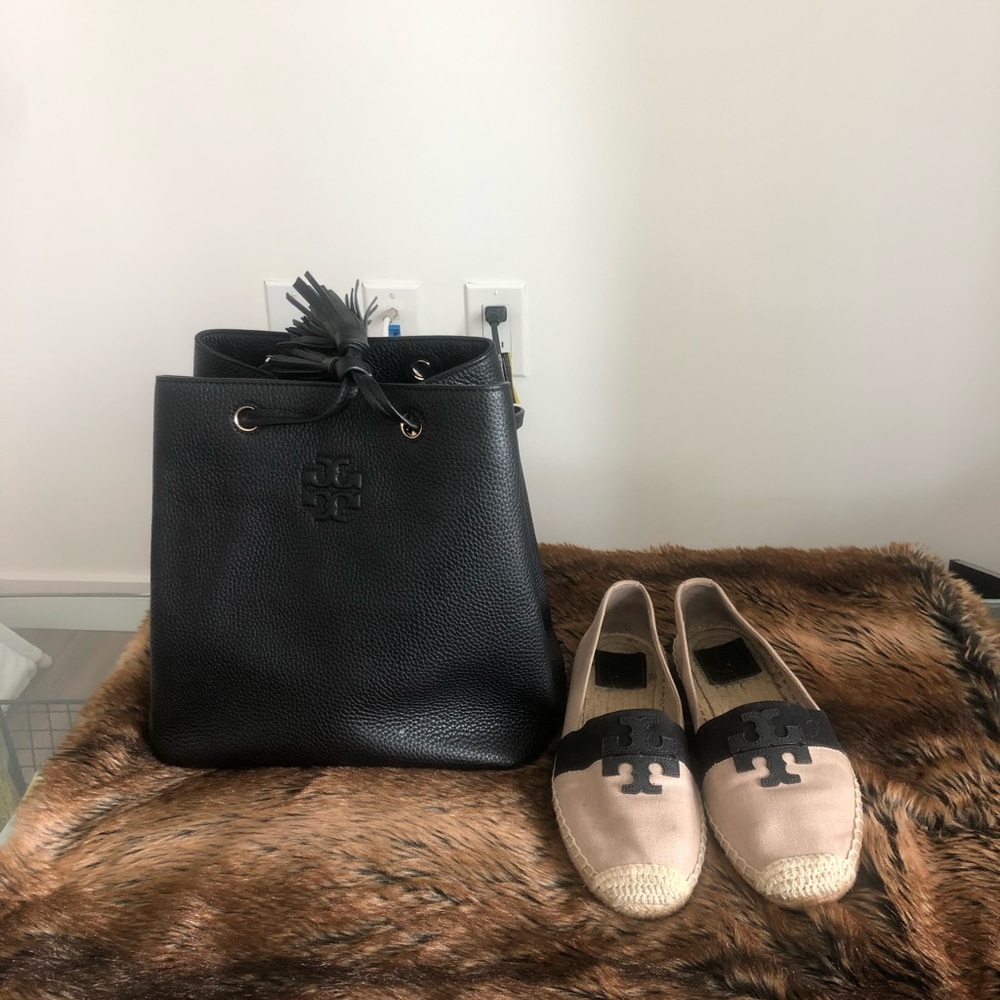 Tory Burch shoe and bag set